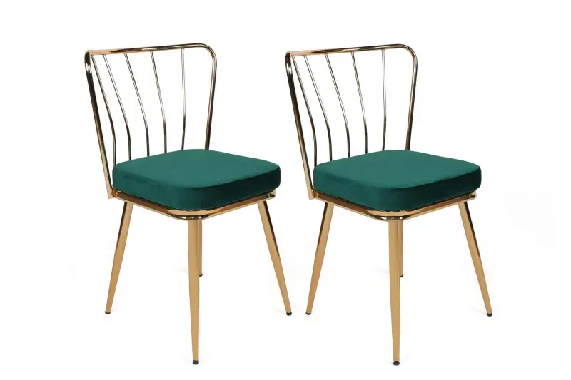 Set Scaune  (2 Bucati) Bucatarie Sufragerie Yildiz Chair, 43x82 42 Cm